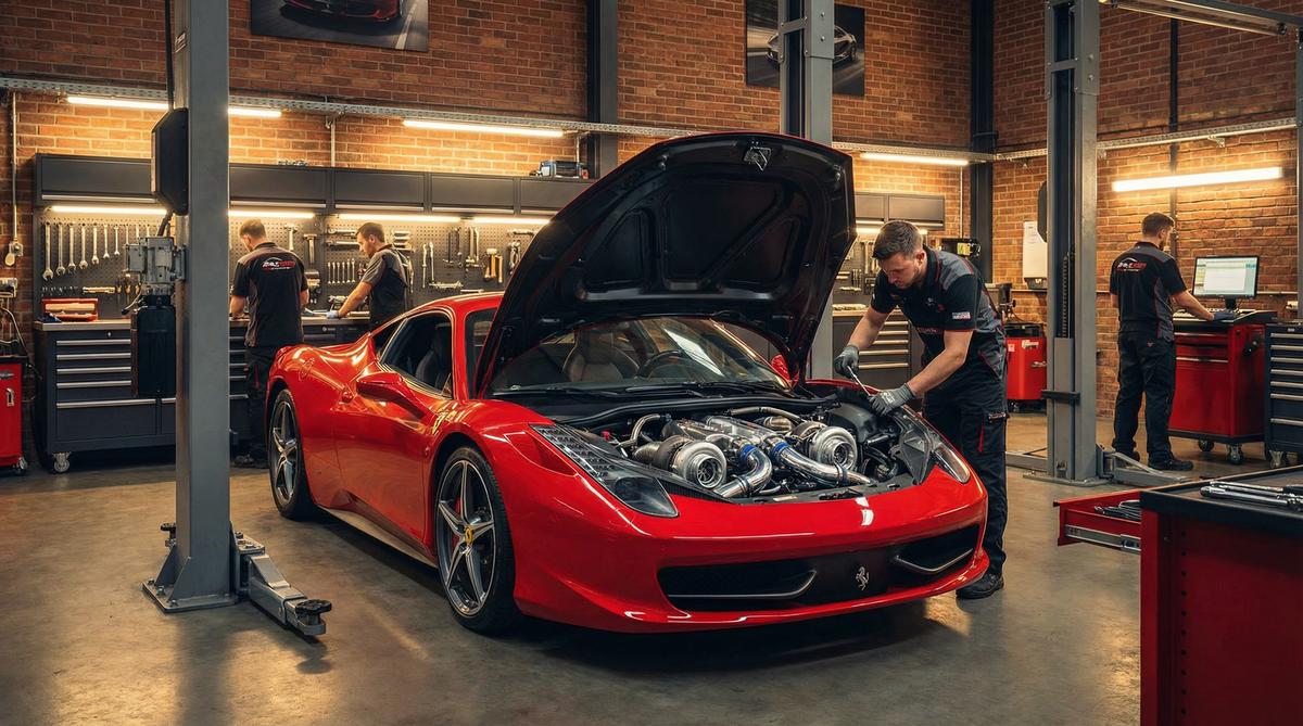 17c一起草法拉利改装视频